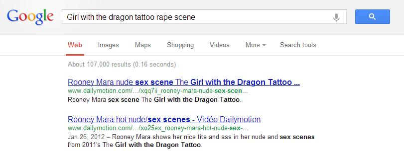 Rape sex scene